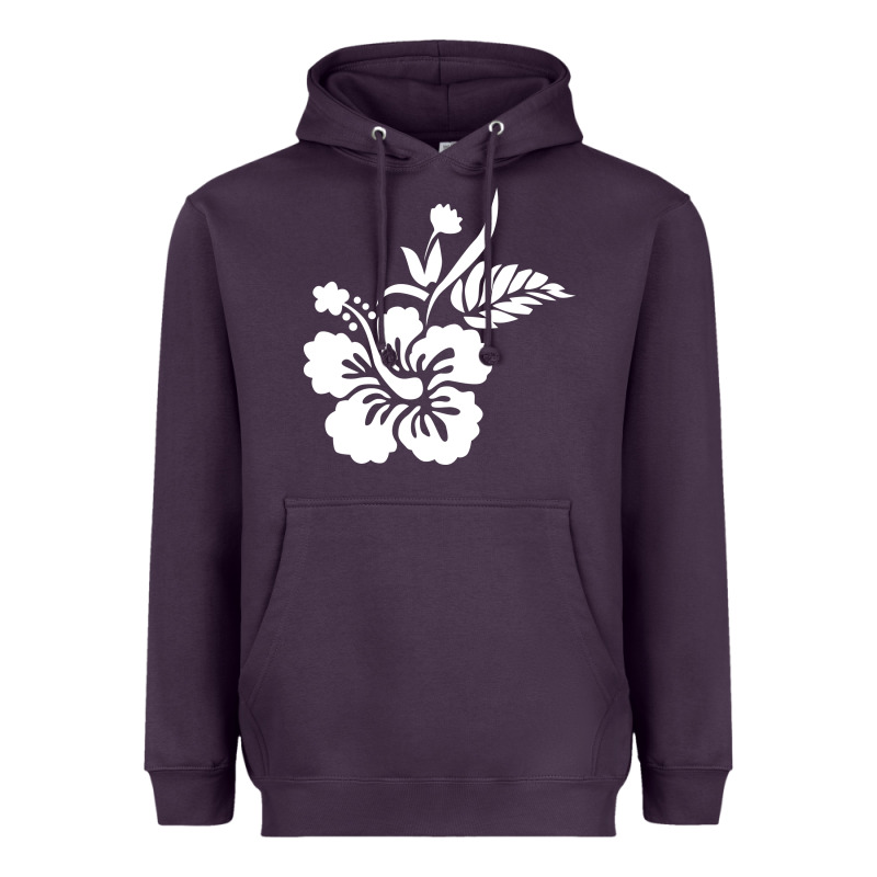 Hawaiian Flower Heavyweight Hoodie by artisFamous | Teevron