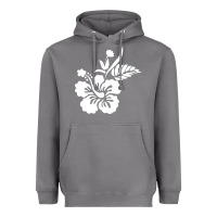 Storm hawaiian flower Heavyweight Hoodie - artisFamous