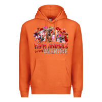 Carrot farm animals is my valentine Premium Hoodie - RacoonDesign