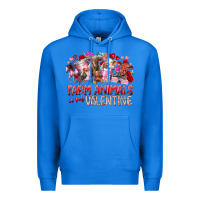 True Royal farm animals is my valentine Premium Hoodie - RacoonDesign
