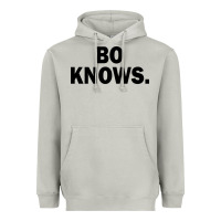Moon Dust bo knows (black text) Heavyweight Hoodie - artisFamous