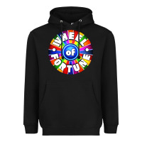 Black wheel fortune Heavyweight Hoodie - artisFamous