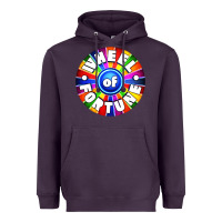 Plum wheel fortune Heavyweight Hoodie - artisFamous