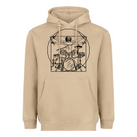 Mushroom drums gift Heavyweight Hoodie - artisFamous