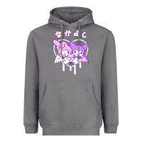 Storm melody and kuromi heart Heavyweight Hoodie - artisFamous