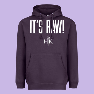 Official Hell's Kitchen It's Raw Heavyweight Hoodie Designed By Artisfamous