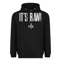 Black official hell's kitchen it's raw Heavyweight Hoodie - artisFamous
