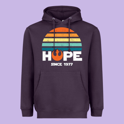 Hope Since 1977 Heavyweight Hoodie Designed By Artisfamous