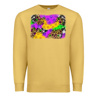 Antique Gold mardi gras background Premium Sweatshirt - JahusDesignShop