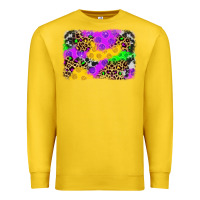 Lemon mardi gras background Premium Sweatshirt - JahusDesignShop