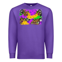 Purple mardi gras background Premium Sweatshirt - JahusDesignShop