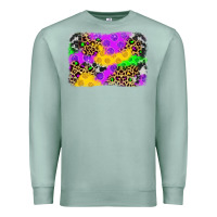Seafoam mardi gras background Premium Sweatshirt - JahusDesignShop