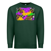 Sports Green mardi gras background Premium Sweatshirt - JahusDesignShop