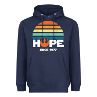 Navy hope since 1977 Heavyweight Hoodie - artisFamous