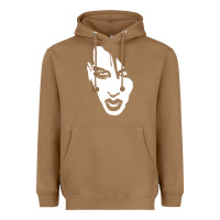 Toasted Coconut marilyn manson face Heavyweight Hoodie - artisFamous