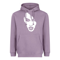 Lavender marilyn manson face Heavyweight Hoodie - artisFamous