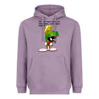 Lavender marvin the martian looney toons Heavyweight Hoodie - artisFamous