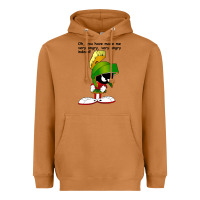 Meerkat marvin the martian looney toons Heavyweight Hoodie - artisFamous