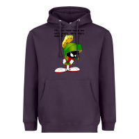 Plum marvin the martian looney toons Heavyweight Hoodie - artisFamous