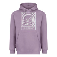 Lavender cosmonaut – retro soviet space race Heavyweight Hoodie - artisFamous