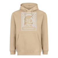 Mushroom cosmonaut – retro soviet space race Heavyweight Hoodie - artisFamous