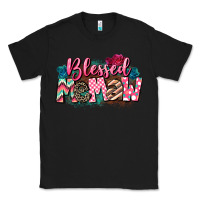 Black Blessed memaw Mother's Day Classic Tee - CowGirlArtShop