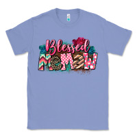 Colony Blue Blessed memaw Mother's Day Classic Tee - CowGirlArtShop