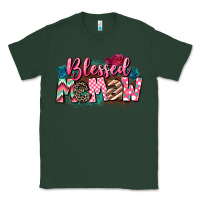 Sports Green Blessed memaw Mother's Day Classic Tee - CowGirlArtShop