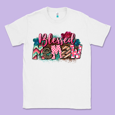 Blessed Memaw Mother's Day Classic Tee Designed By Cowgirlartshop