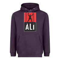 Plum ali the legend Heavyweight Hoodie - artisFamous