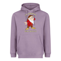 Lavender santa grumpy Heavyweight Hoodie - artisFamous