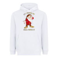 White santa grumpy Heavyweight Hoodie - artisFamous