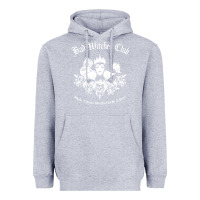 Heather Grey villains bad club Heavyweight Hoodie - artisFamous