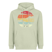 Matcha cat retro vintage style Heavyweight Hoodie - artisFamous