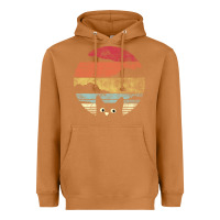 Meerkat cat retro vintage style Heavyweight Hoodie - artisFamous