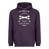 Plum official issue xo for dark Heavyweight Hoodie - artisFamous
