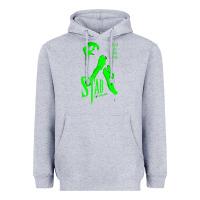 Heather Grey stab movie Heavyweight Hoodie - artisFamous