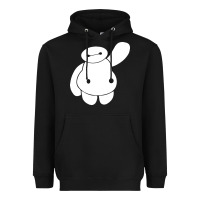 Black baymax big hero 6 Heavyweight Hoodie - artisFamous