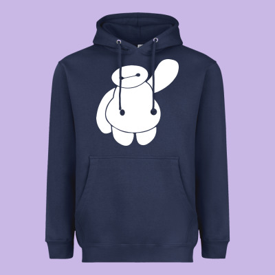 Baymax Big Hero 6 Heavyweight Hoodie Designed By Artisfamous