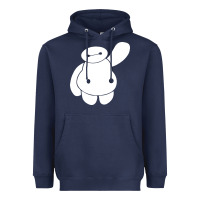 Navy baymax big hero 6 Heavyweight Hoodie - artisFamous