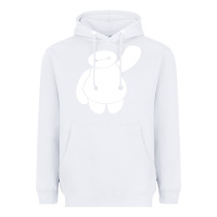 White baymax big hero 6 Heavyweight Hoodie - artisFamous