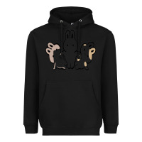 Black bunnys Heavyweight Hoodie - artisFamous