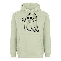 Matcha ghost Heavyweight Hoodie - artisFamous