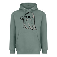 Sage ghost Heavyweight Hoodie - artisFamous