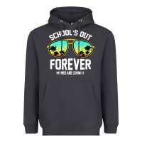 Smoke school out forever retired teacher retro summer Heavyweight Hoodie - artisFamous