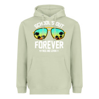 Matcha school out forever retired teacher retro summer Heavyweight Hoodie - artisFamous