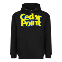 Black cedar point Heavyweight Hoodie - artisFamous