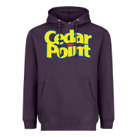 Plum cedar point Heavyweight Hoodie - artisFamous