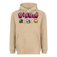 Mushroom dig dug Heavyweight Hoodie - artisFamous