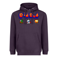 Plum dig dug Heavyweight Hoodie - artisFamous